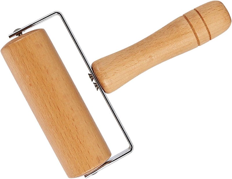 Kodrily Small Rolling Pin, Pizza Dough Roller, Non Stick Wood Pastry Roller, Kitchen Wooden Rolling Pins for Baking Cooking Cookie Bread Tortilla Dumpling Fondant Clay (Style 3) - Image 2